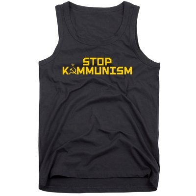 Stop Kammunism Stop Commiela Harris Vote Trump Vance 2024 Tank Top