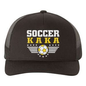 Soccer Kaka Soccer Player Funny Grandfather Kaka Soccer Yupoong Adult 5-Panel Trucker Hat