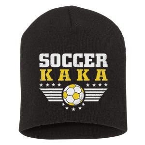 Soccer Kaka Soccer Player Funny Grandfather Kaka Soccer Short Acrylic Beanie