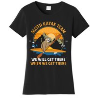 Sloth Kayaking Sloth Kayak Team Women's T-Shirt