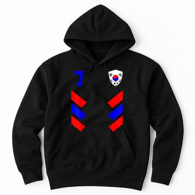South Korea Soccer Jersey Retro 7 South Korean Football Hoodie