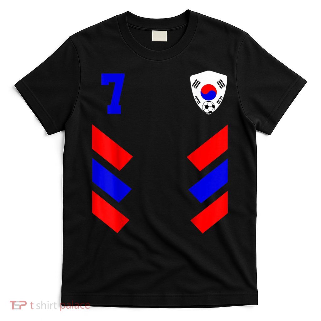 South Korea Soccer Jersey Retro 7 South Korean Football T-Shirt