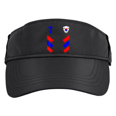 South Korea Soccer Jersey Retro 7 South Korean Football Adult Drive Performance Visor