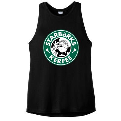 Starborks Kerfee Ladies PosiCharge Tri-Blend Wicking Tank