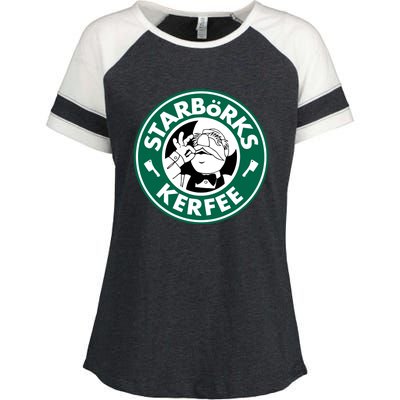 Starborks Kerfee Enza Ladies Jersey Colorblock Tee