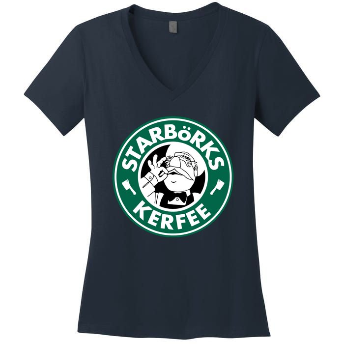 Starborks Kerfee Women's V-Neck T-Shirt