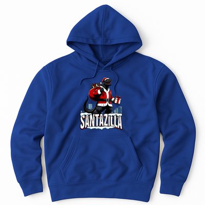 Santazilla Kaiju Santa Christmas Japanese Monster Xmas Cool Gift Hoodie