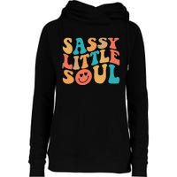 Sassy Kids Soul Little Baby Girl Sassy Child Cute Womens Funnel Neck Pullover Hood