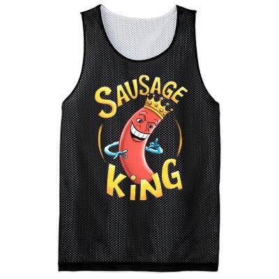 Sausage King Mesh Reversible Basketball Jersey Tank