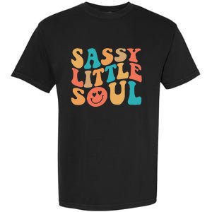 Sassy Kids Soul Little Baby Girl Sassy Child Cute Garment-Dyed Heavyweight T-Shirt