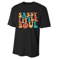 Sassy Kids Soul Little Baby Girl Sassy Child Cute Performance Sprint T-Shirt