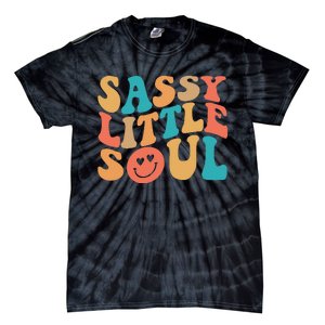 Sassy Kids Soul Little Baby Girl Sassy Child Cute Tie-Dye T-Shirt