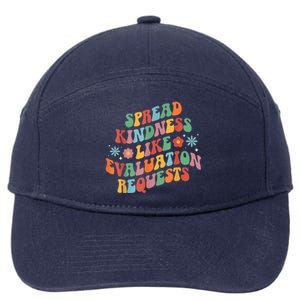 Spread Kindness School Psychologist School Psych 7-Panel Snapback Hat