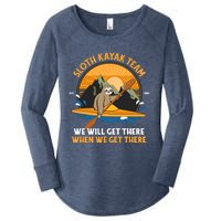 Sloth Kayak Sloth Kayak Team Women's Perfect Tri Tunic Long Sleeve Shirt