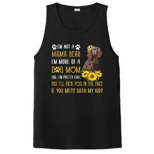 Sunflower Kin Spaniel Mom Mothers Day Dog Mom Cute Gift PosiCharge Competitor Tank