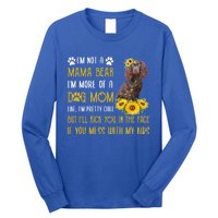 Sunflower Kin Spaniel Mom Mothers Day Dog Mom Cute Gift Long Sleeve Shirt