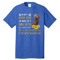 Sunflower Kin Spaniel Mom Mothers Day Dog Mom Cute Gift Tall T-Shirt