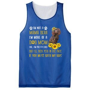 Sunflower Kin Spaniel Mom Mothers Day Dog Mom Cute Gift Mesh Reversible Basketball Jersey Tank