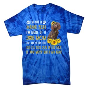 Sunflower Kin Spaniel Mom Mothers Day Dog Mom Cute Gift Tie-Dye T-Shirt