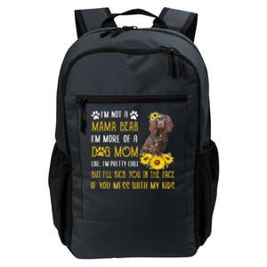 Sunflower Kin Spaniel Mom Mothers Day Dog Mom Cute Gift Daily Commute Backpack