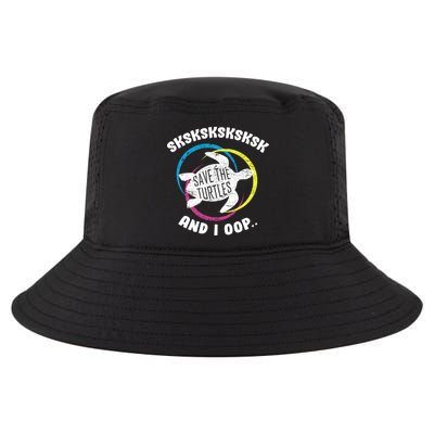 SKSKSK and I Oop... Save The Turtles Cool Comfort Performance Bucket Hat