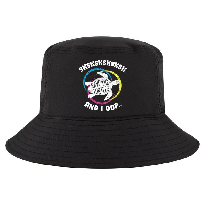 SKSKSK and I Oop... Save The Turtles Cool Comfort Performance Bucket Hat