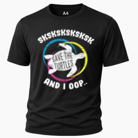 SKSKSK and I Oop... Save The Turtles Performance Shirt