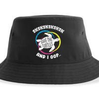 SKSKSK and I Oop... Save The Turtles Sustainable Bucket Hat