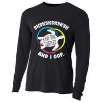 SKSKSK and I Oop... Save The Turtles Cooling Performance Long Sleeve Crew