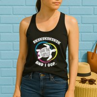 SKSKSK and I Oop... Save The Turtles Womens Tank Top