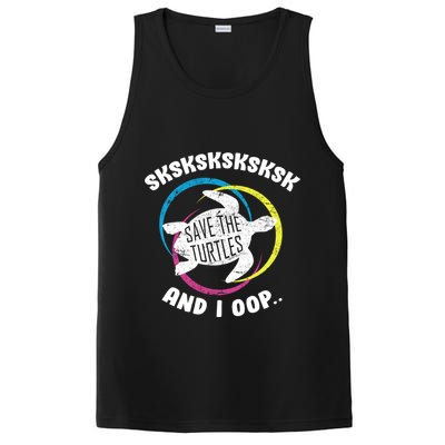 SKSKSK and I Oop... Save The Turtles PosiCharge Competitor Tank