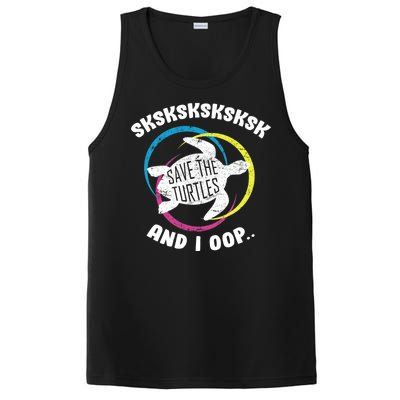 SKSKSK and I Oop... Save The Turtles PosiCharge Competitor Tank