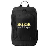 SKSKSK And I Oop Save A Turtle City Backpack
