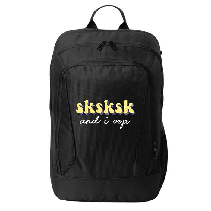SKSKSK And I Oop Save A Turtle City Backpack