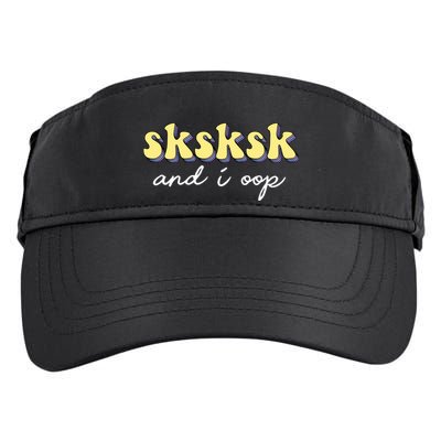 SKSKSK And I Oop Save A Turtle Adult Drive Performance Visor