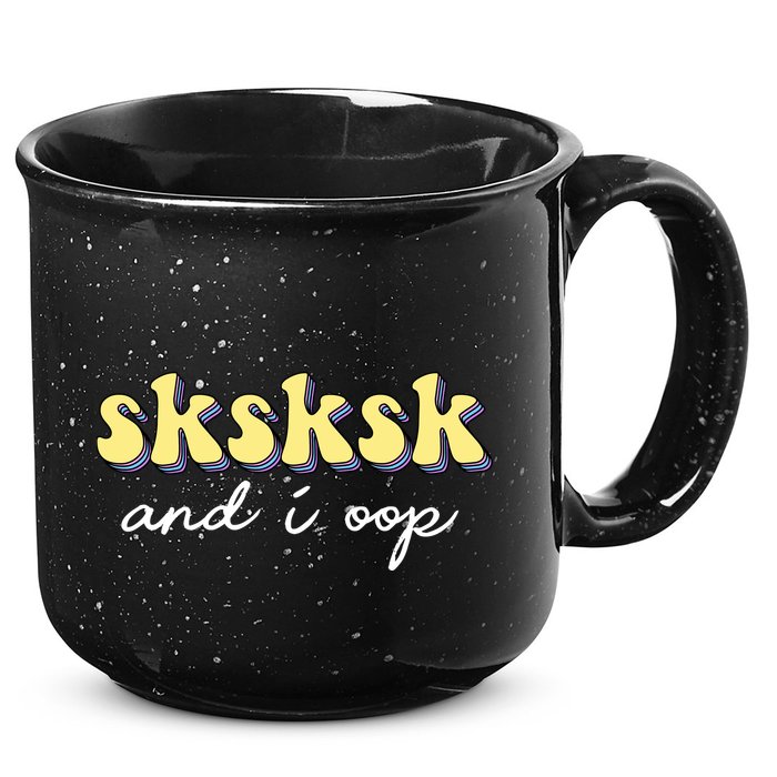 SKSKSK And I Oop Save A Turtle 15oz Campfire Ceramic Mug