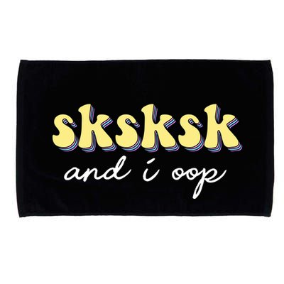 SKSKSK And I Oop Save A Turtle Microfiber Hand Towel