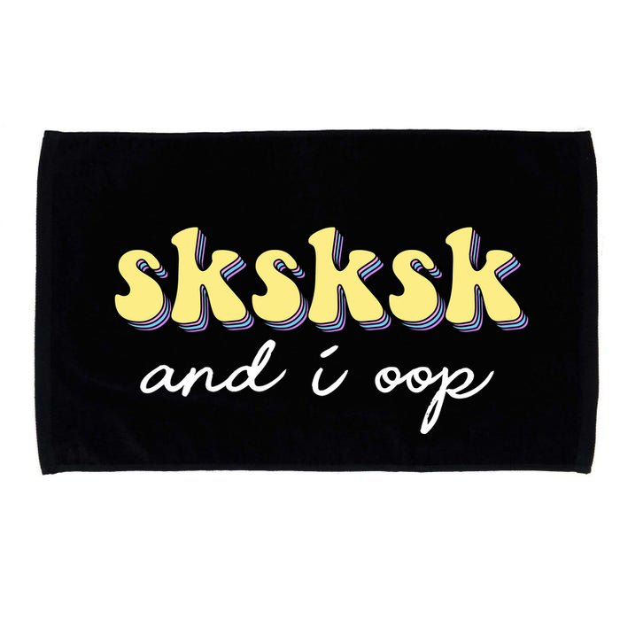 SKSKSK And I Oop Save A Turtle Microfiber Hand Towel