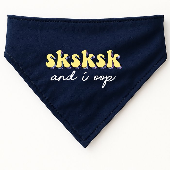 SKSKSK And I Oop Save A Turtle USA-Made Doggie Bandana