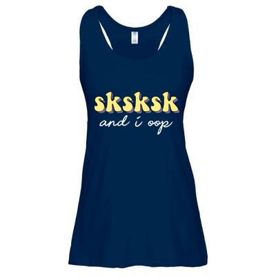 SKSKSK And I Oop Save A Turtle Ladies Essential Flowy Tank