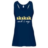 SKSKSK And I Oop Save A Turtle Ladies Essential Flowy Tank