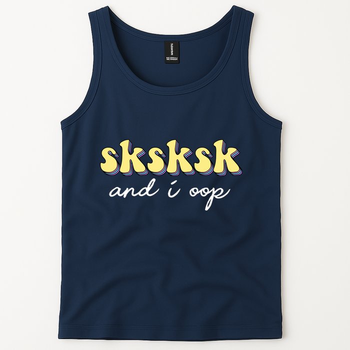 SKSKSK And I Oop Save A Turtle Tank Top
