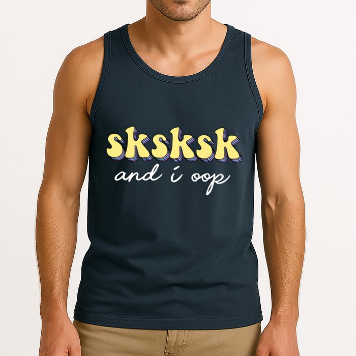 SKSKSK And I Oop Save A Turtle Tank Top