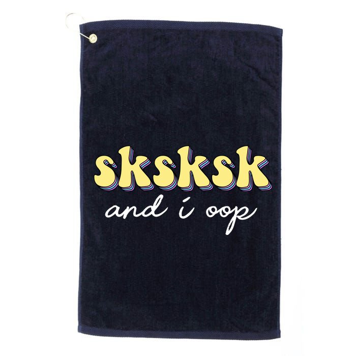 SKSKSK And I Oop Save A Turtle Golf Towel