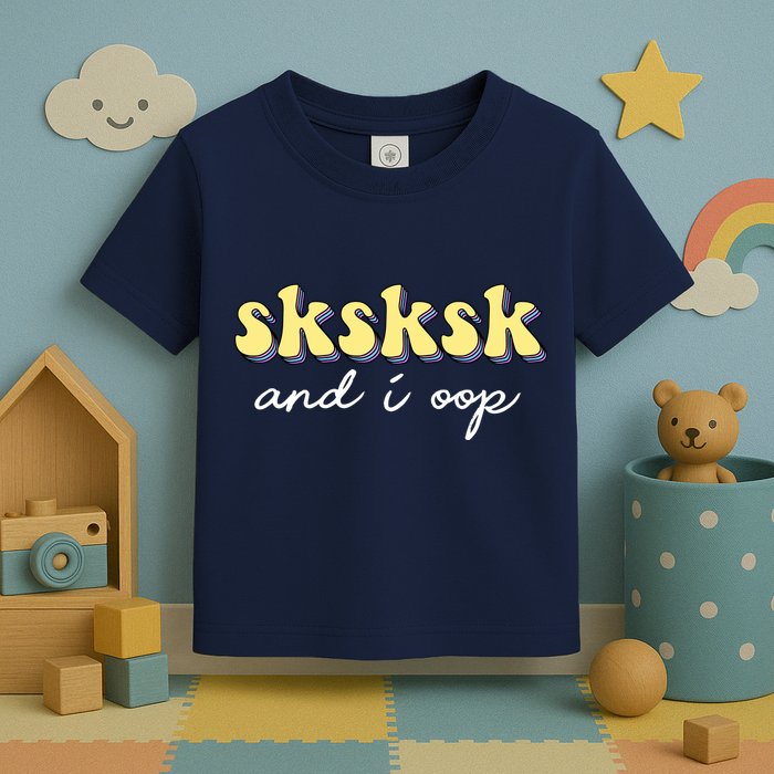 SKSKSK And I Oop Save A Turtle Toddler T-Shirt