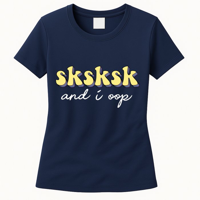 SKSKSK And I Oop Save A Turtle Womens T-Shirt