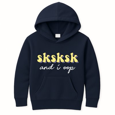 SKSKSK And I Oop Save A Turtle Kids Hoodie