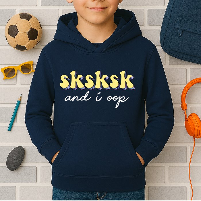SKSKSK And I Oop Save A Turtle Kids Hoodie