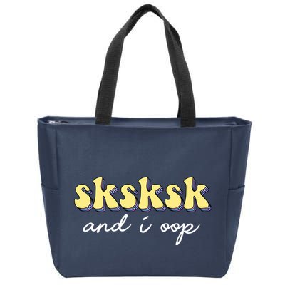 SKSKSK And I Oop Save A Turtle Zip Tote Bag