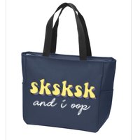 SKSKSK And I Oop Save A Turtle Zip Tote Bag